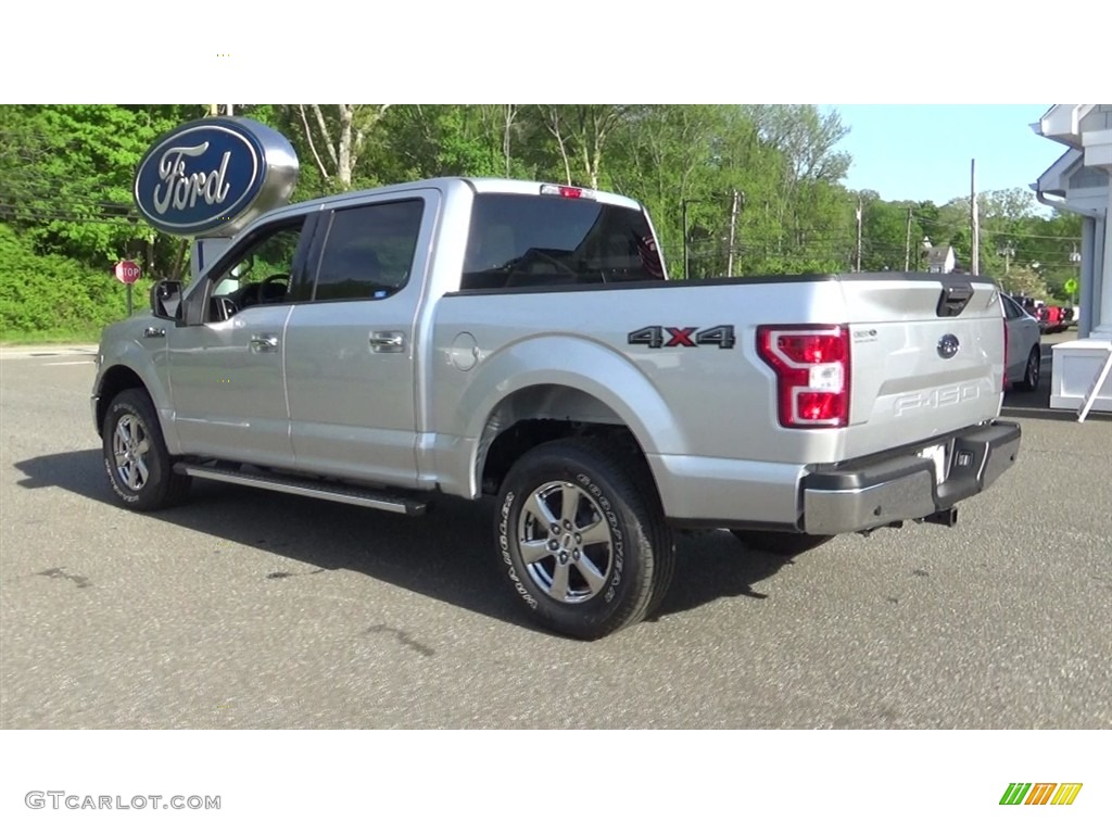 2018 F150 XLT SuperCrew 4x4 - Ingot Silver / Earth Gray photo #16