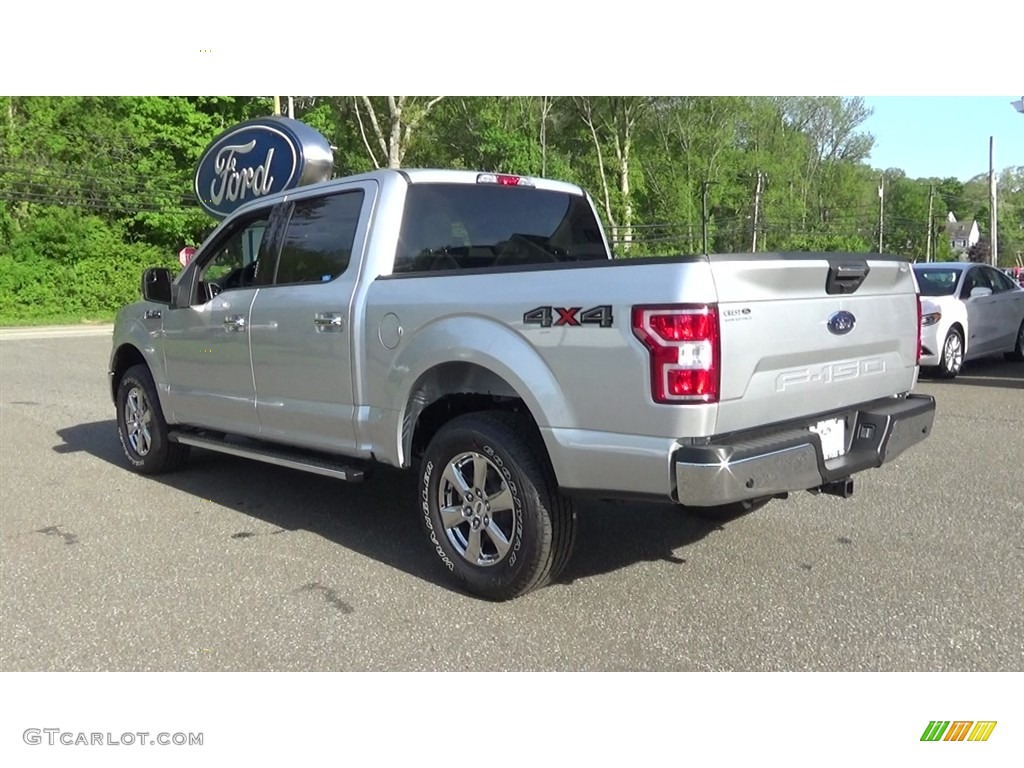 2018 F150 XLT SuperCrew 4x4 - Ingot Silver / Earth Gray photo #17