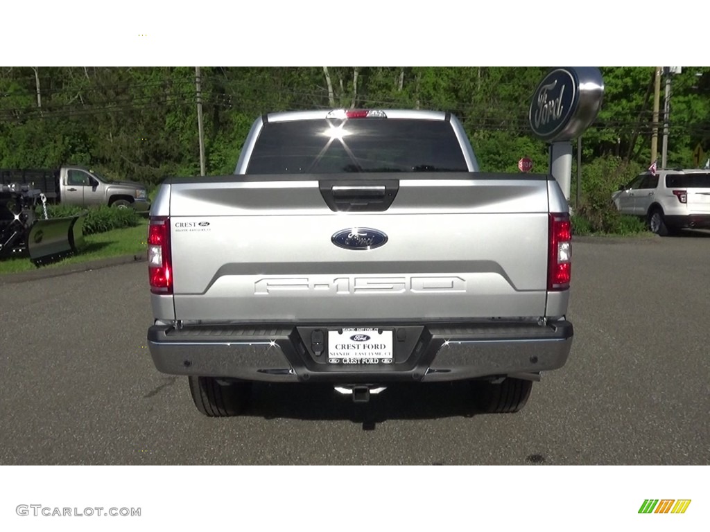 2018 F150 XLT SuperCrew 4x4 - Ingot Silver / Earth Gray photo #20