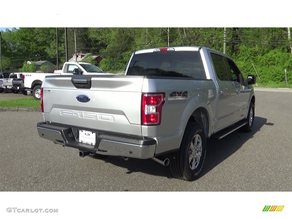 2018 F150 XLT SuperCrew 4x4 - Ingot Silver / Earth Gray photo #22