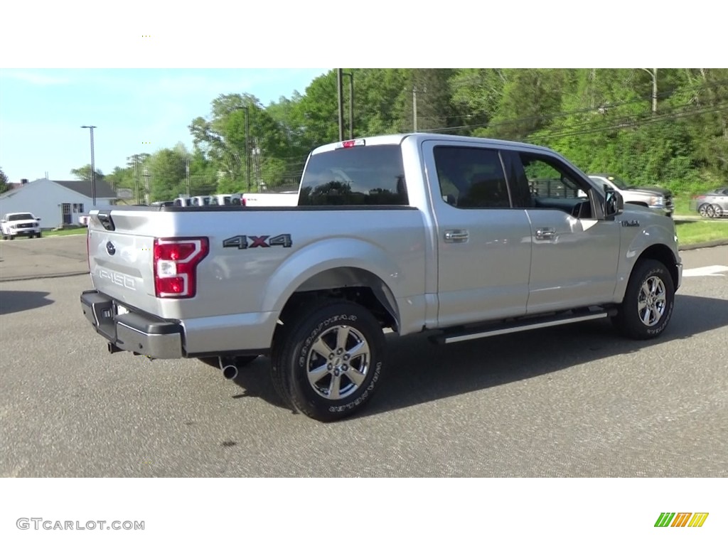2018 F150 XLT SuperCrew 4x4 - Ingot Silver / Earth Gray photo #24