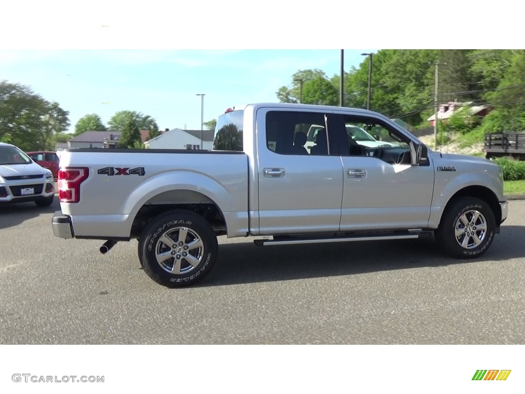 2018 F150 XLT SuperCrew 4x4 - Ingot Silver / Earth Gray photo #25