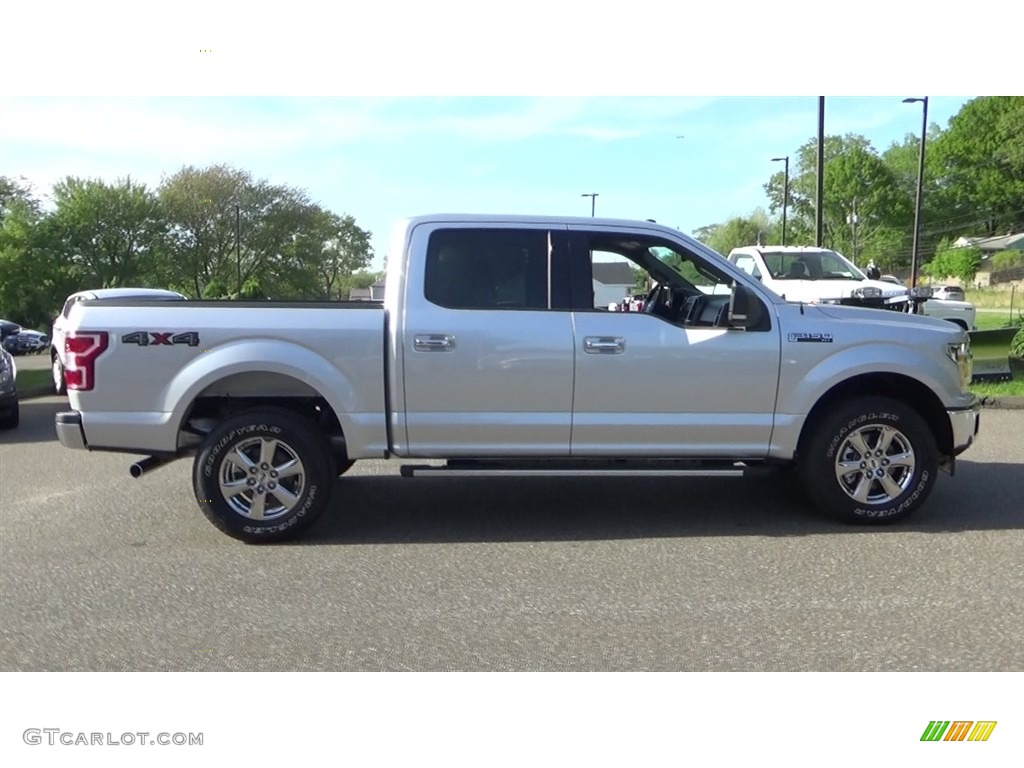 2018 F150 XLT SuperCrew 4x4 - Ingot Silver / Earth Gray photo #26