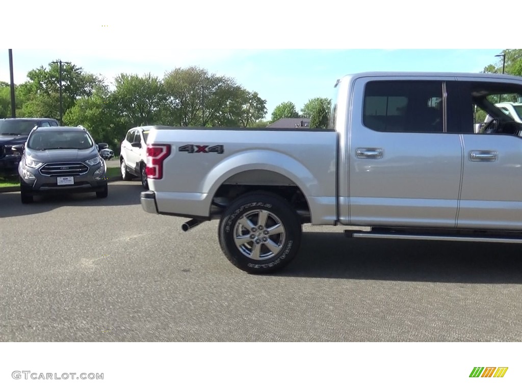 2018 F150 XLT SuperCrew 4x4 - Ingot Silver / Earth Gray photo #28
