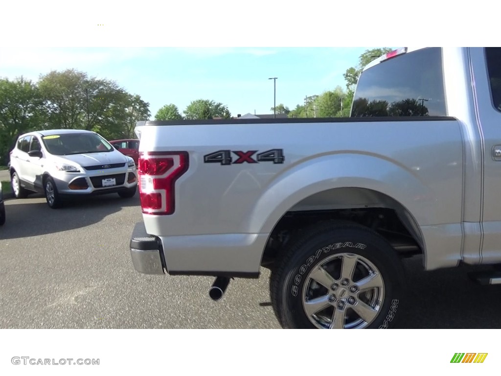 2018 F150 XLT SuperCrew 4x4 - Ingot Silver / Earth Gray photo #29