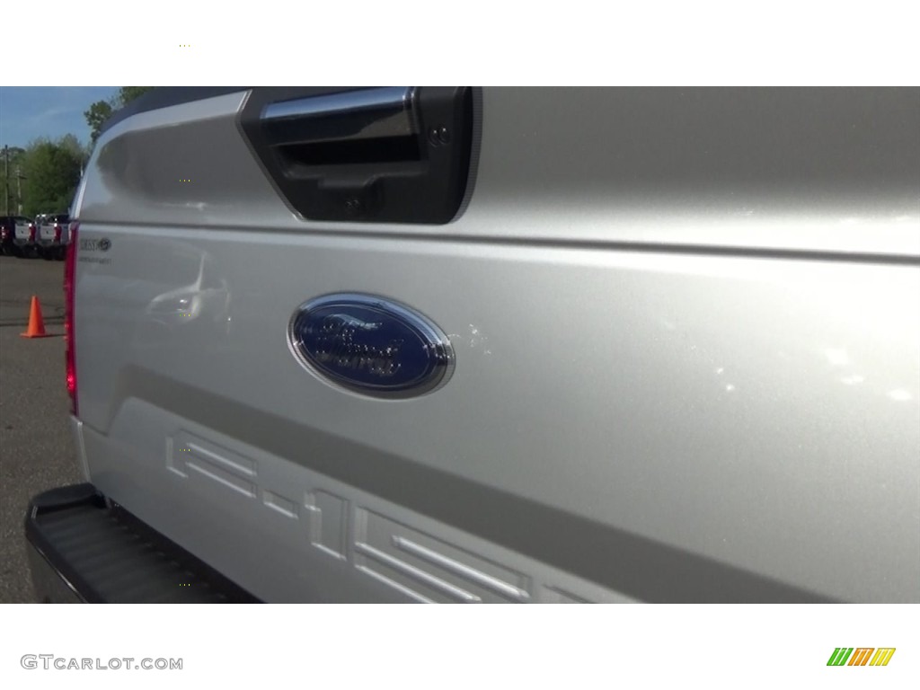 2018 F150 XLT SuperCrew 4x4 - Ingot Silver / Earth Gray photo #32