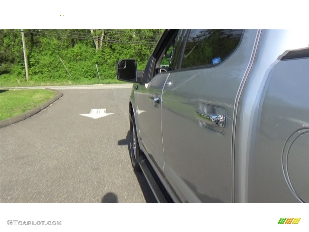 2018 F150 XLT SuperCrew 4x4 - Ingot Silver / Earth Gray photo #34