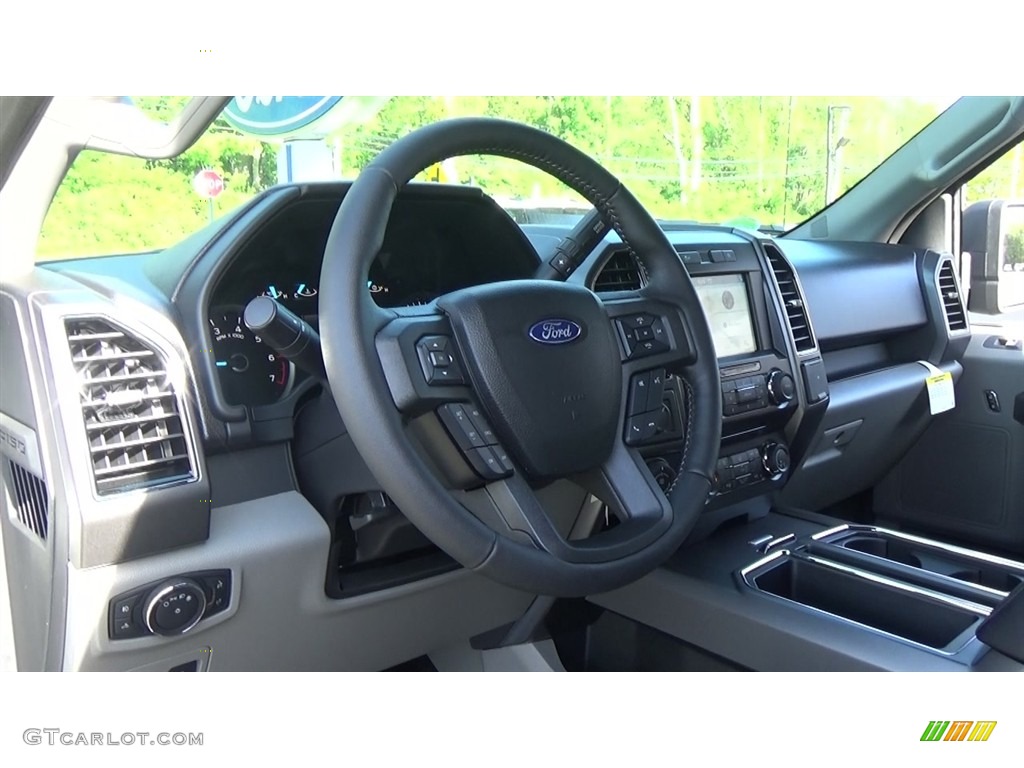 2018 F150 XLT SuperCrew 4x4 - Ingot Silver / Earth Gray photo #37