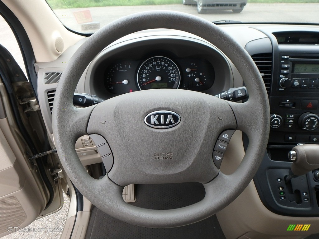 2008 Sedona LX - Sunset Gold Metallic / Beige photo #22