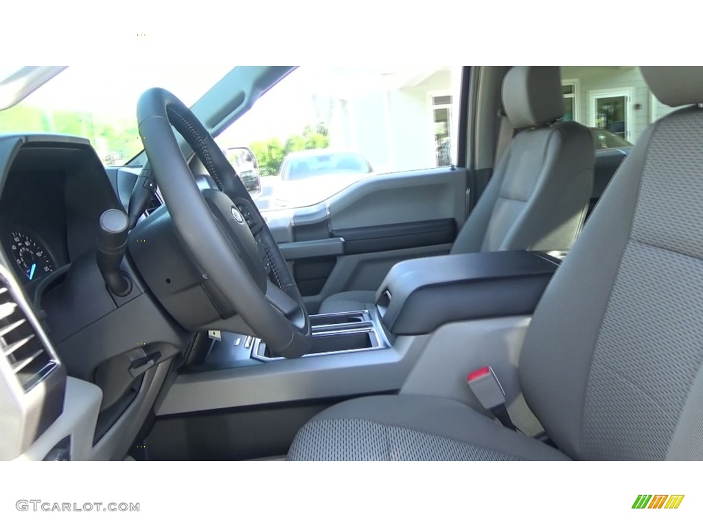 2018 F150 XLT SuperCrew 4x4 - Ingot Silver / Earth Gray photo #38