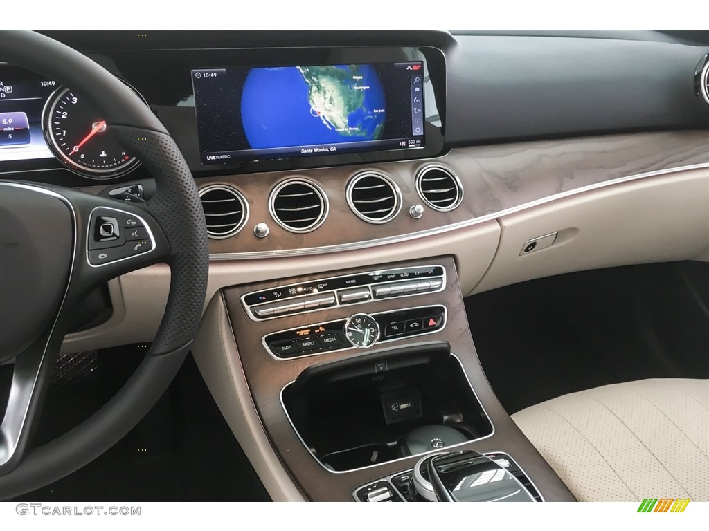 2018 E 300 Sedan - Lunar Blue Metallic / Macchiato Beige/Black photo #6