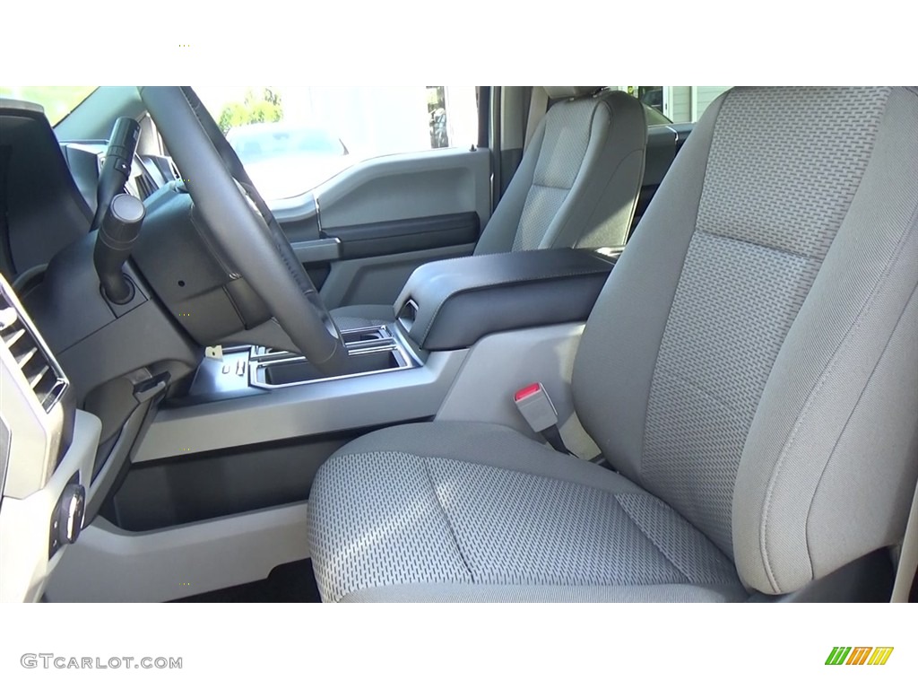 2018 F150 XLT SuperCrew 4x4 - Ingot Silver / Earth Gray photo #39