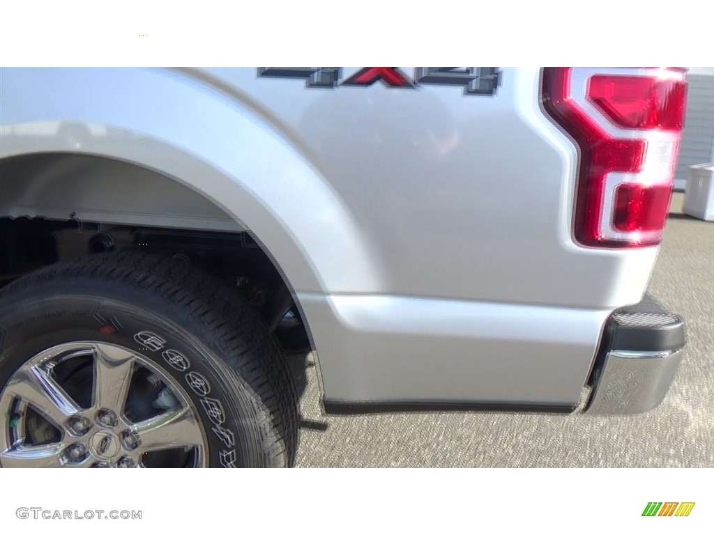 2018 F150 XLT SuperCrew 4x4 - Ingot Silver / Earth Gray photo #66