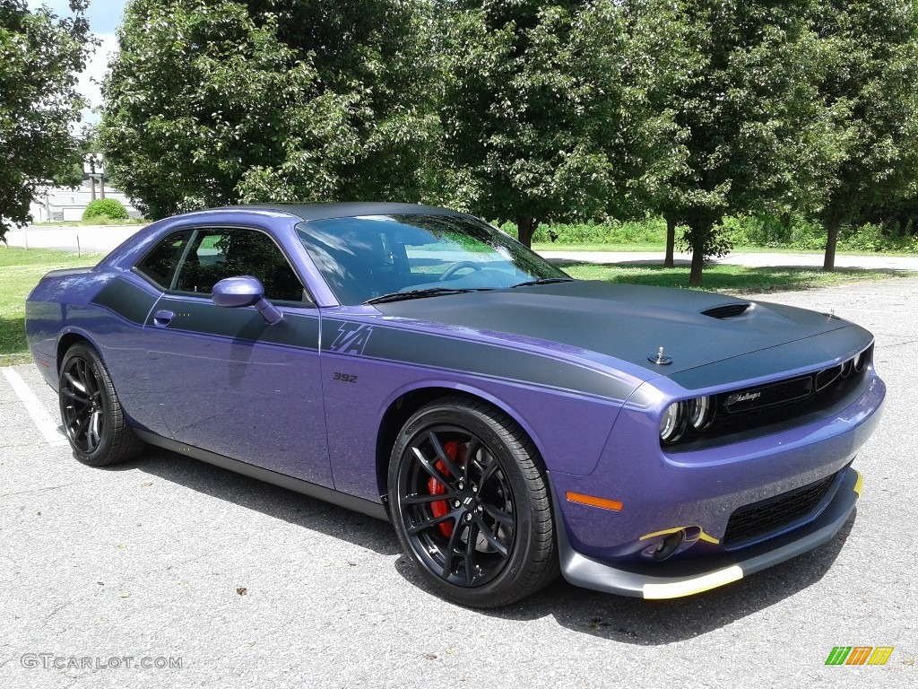 2018 Challenger T/A 392 - Plum Crazy Pearl / Black photo #4