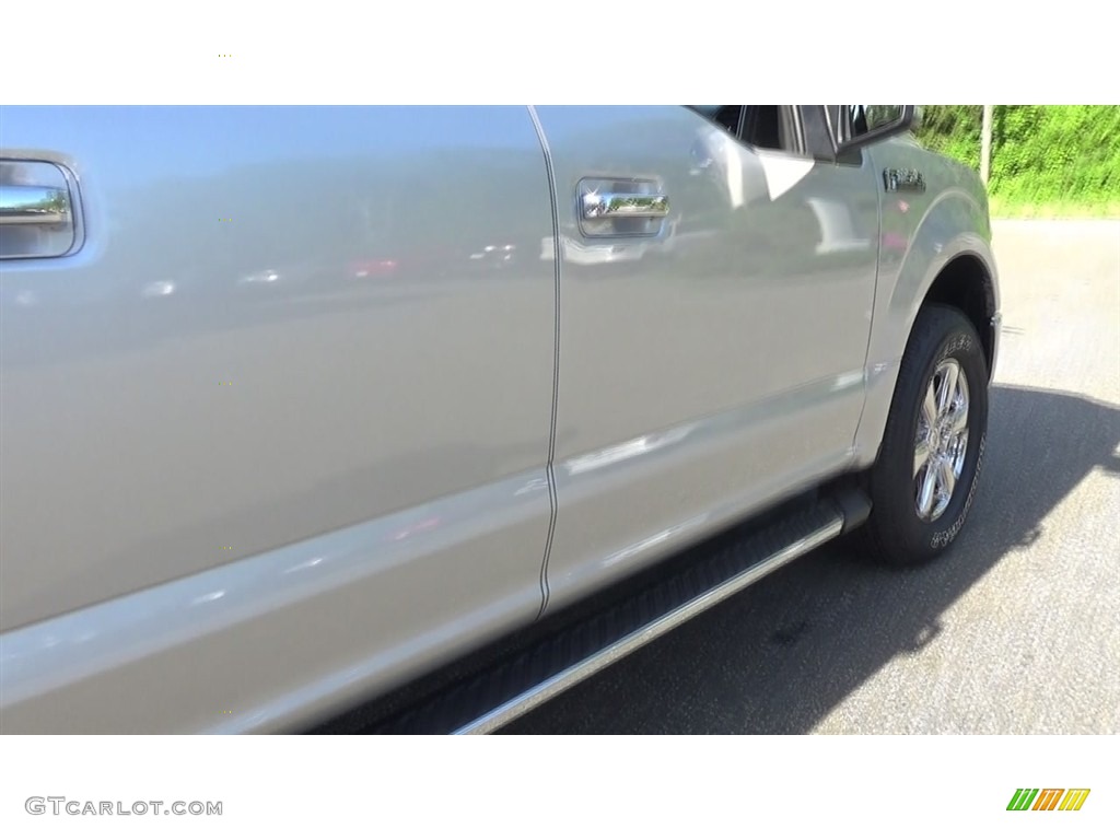 2018 F150 XLT SuperCrew 4x4 - Ingot Silver / Earth Gray photo #75