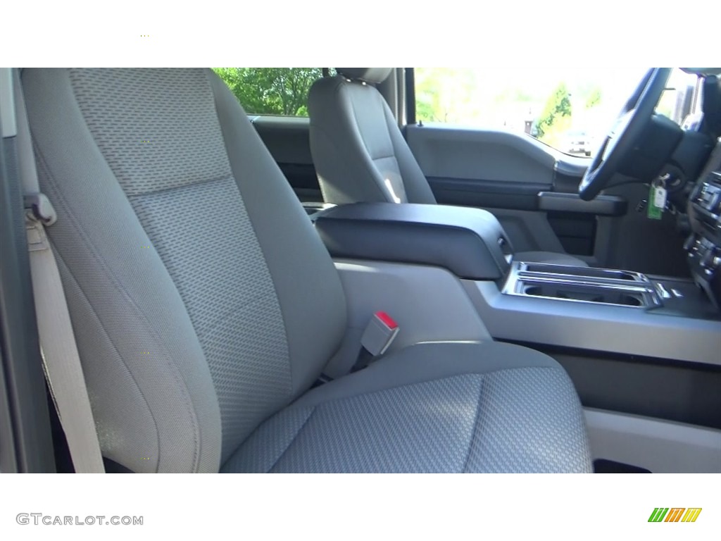 2018 F150 XLT SuperCrew 4x4 - Ingot Silver / Earth Gray photo #82