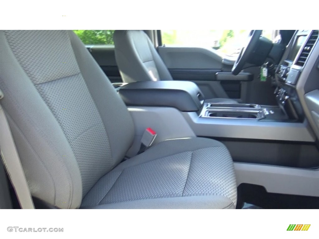 2018 F150 XLT SuperCrew 4x4 - Ingot Silver / Earth Gray photo #83