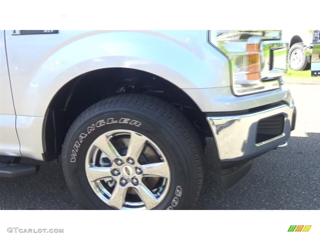 2018 F150 XLT SuperCrew 4x4 - Ingot Silver / Earth Gray photo #91