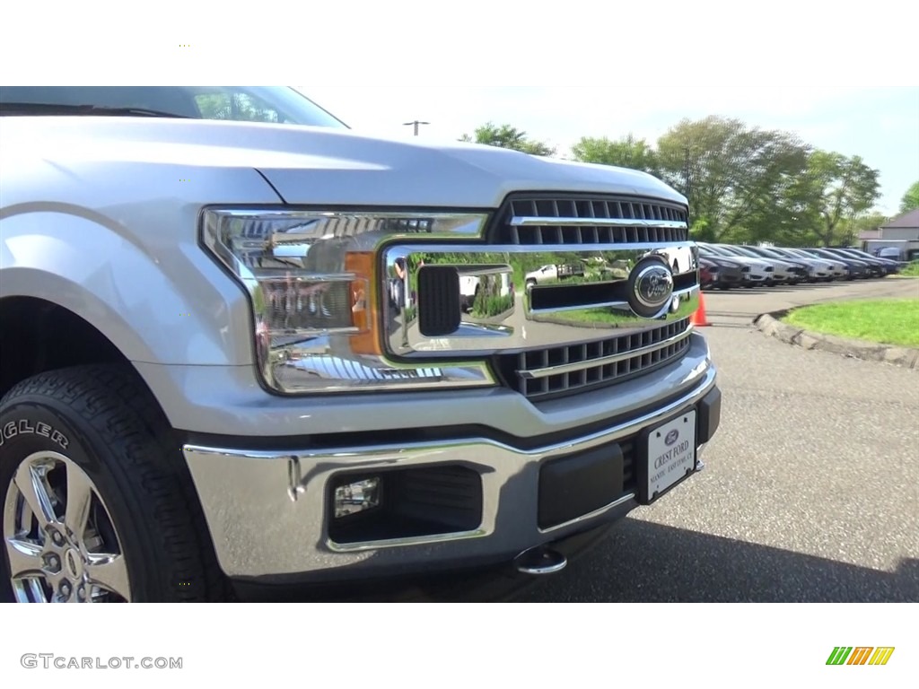 2018 F150 XLT SuperCrew 4x4 - Ingot Silver / Earth Gray photo #92
