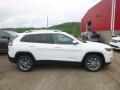 2019 Bright White Jeep Cherokee Latitude Plus  photo #6