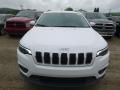 2019 Bright White Jeep Cherokee Latitude Plus  photo #8