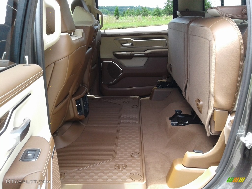 2019 Ram 1500 Laramie Crew Cab 4x4 Rear Seat Photo #127326629