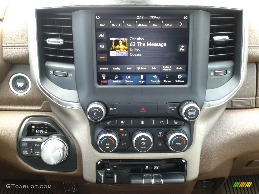 2019 Ram 1500 Laramie Crew Cab 4x4 Controls Photo #127326947