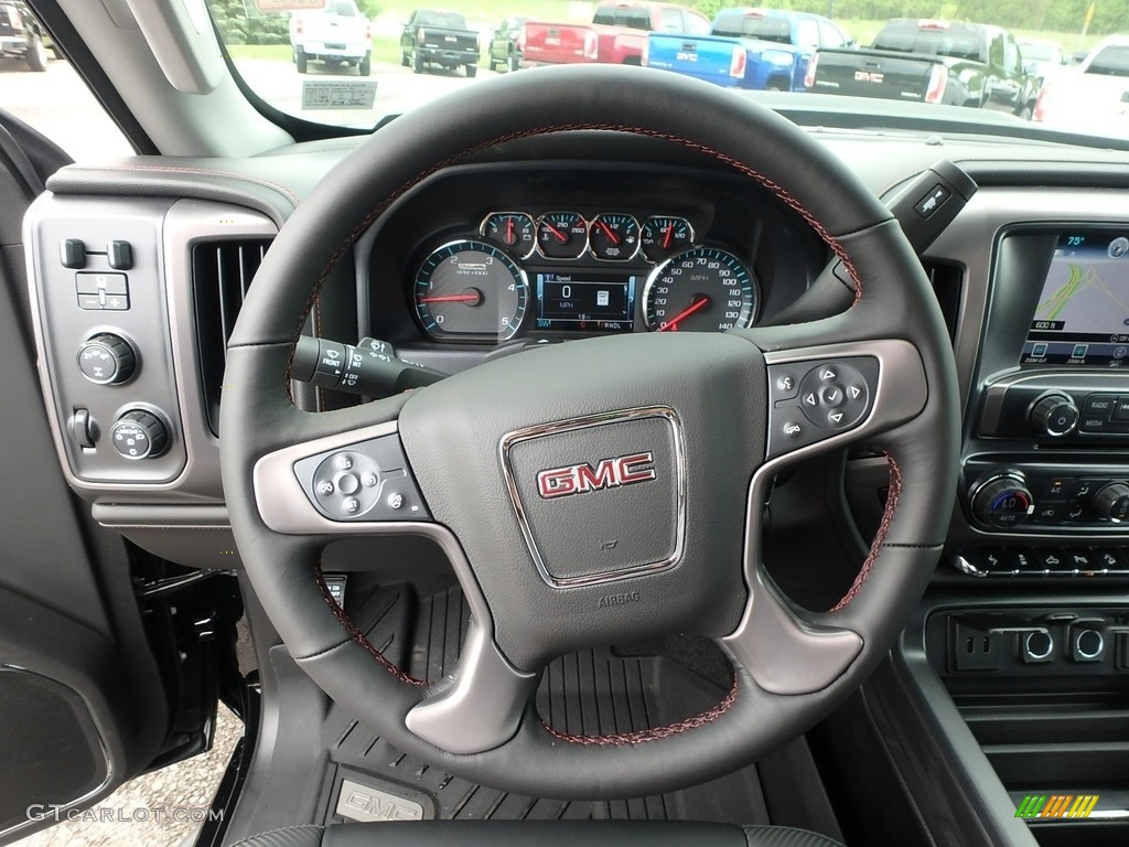 2018 GMC Sierra 2500HD SLT Crew Cab 4x4 Steering Wheel Photos