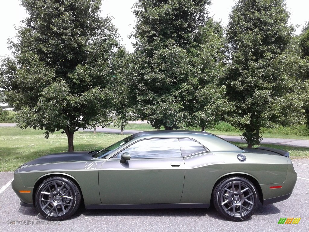 F8 Green 2018 Dodge Challenger T/A Exterior Photo #127327325