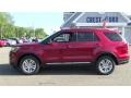 2018 Ruby Red Ford Explorer XLT 4WD  photo #12