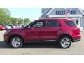 2018 Ruby Red Ford Explorer XLT 4WD  photo #13