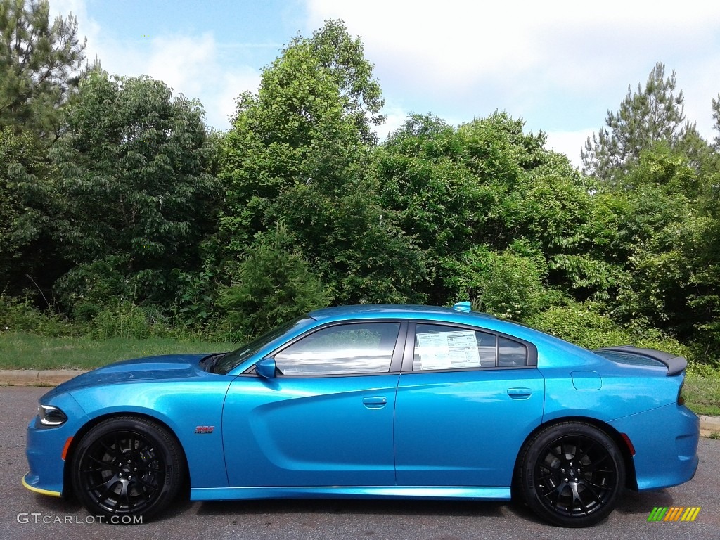 2018 Charger R/T Scat Pack - B5 Blue Pearl / Black photo #1
