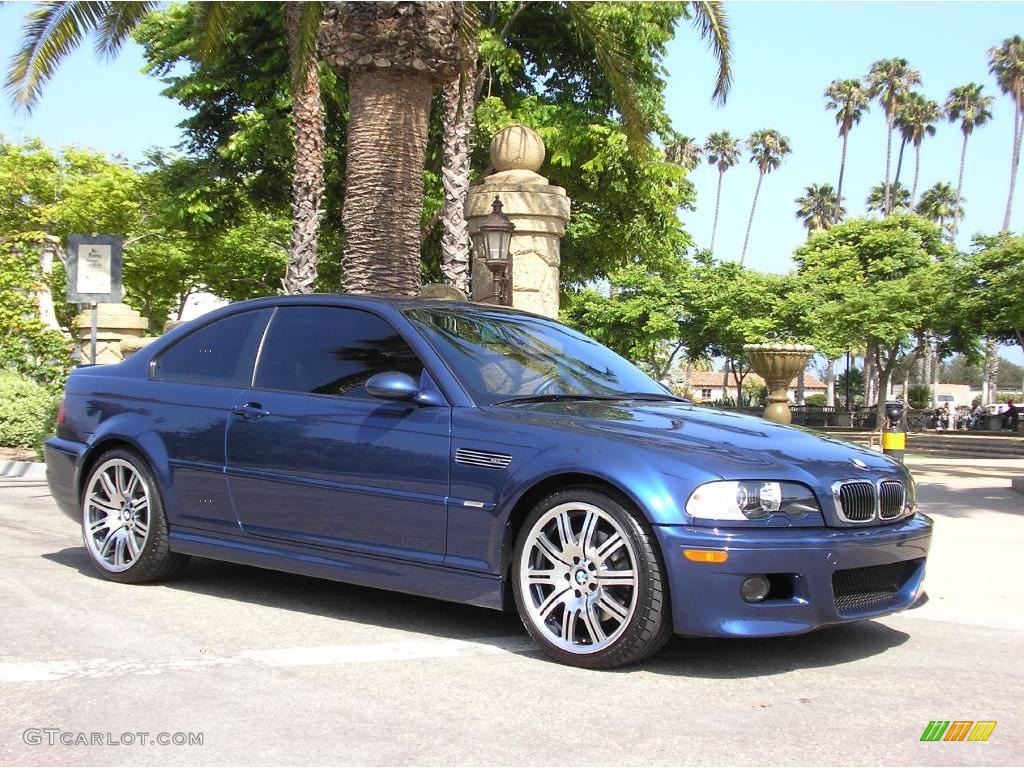 2004 M3 Coupe - Mystic Blue Metallic / Black photo #1