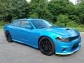 2018 B5 Blue Pearl Dodge Charger R/T Scat Pack  photo #4