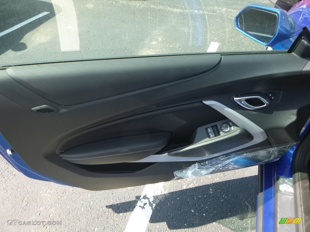 2018 Camaro LT Coupe - Hyper Blue Metallic / Jet Black photo #12