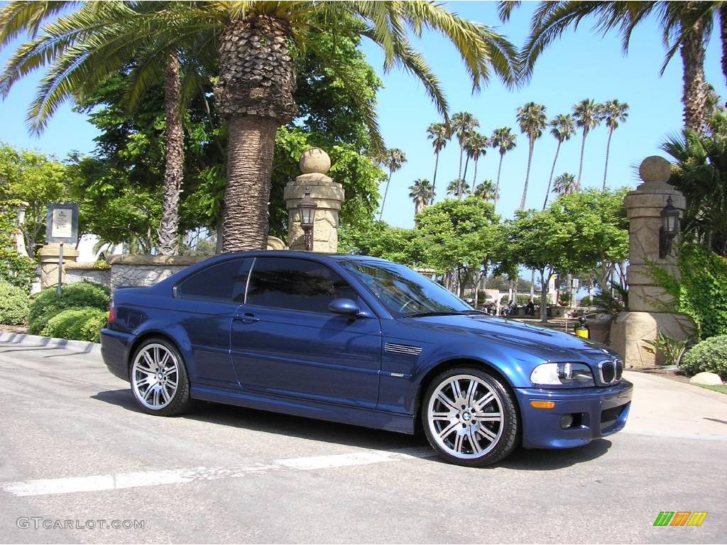 2004 M3 Coupe - Mystic Blue Metallic / Black photo #7