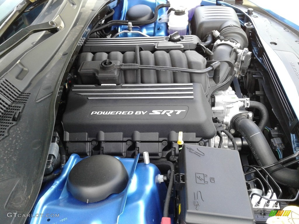 2018 Charger R/T Scat Pack - B5 Blue Pearl / Black photo #31