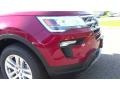 2018 Ruby Red Ford Explorer XLT 4WD  photo #91
