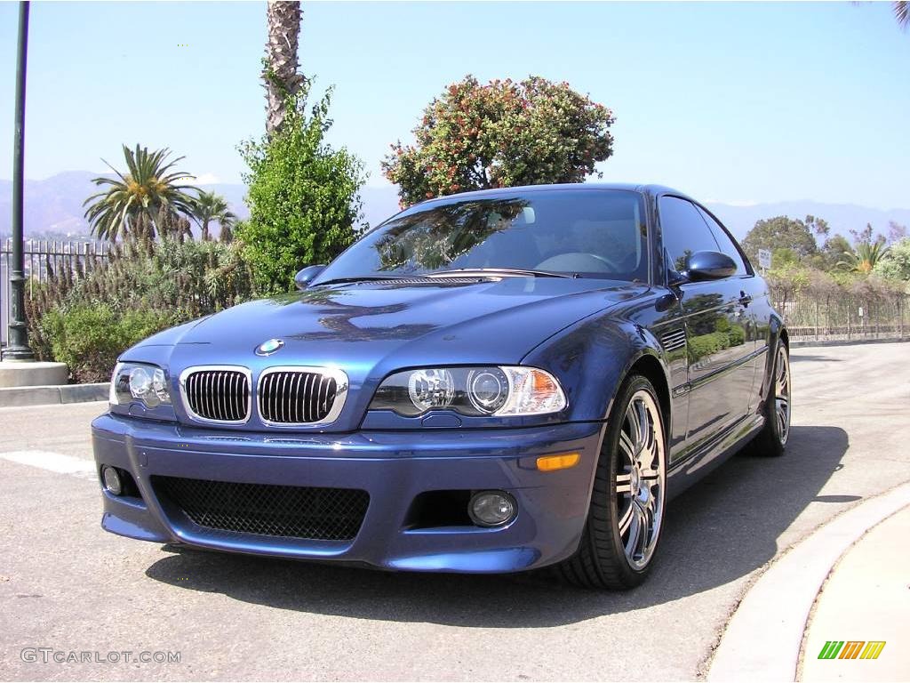 2004 M3 Coupe - Mystic Blue Metallic / Black photo #15