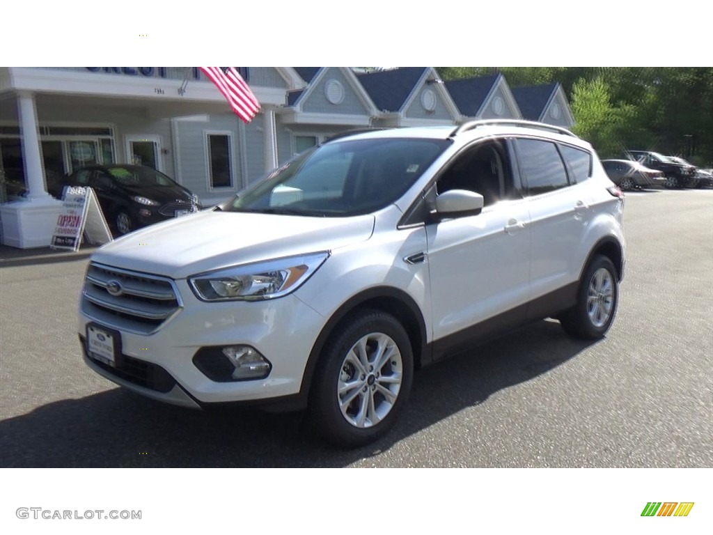 2018 Escape SE 4WD - White Platinum / Charcoal Black photo #9