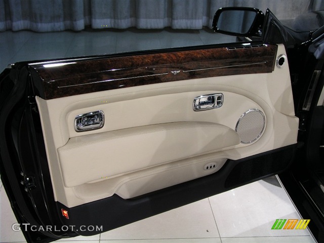 2007 Bentley Azure in Beluga/Cotswold Pinstripe / Cotswold /Beluga/Burr Walnut Veneer, Interior Drivers Door 2007 Bentley Azure Standard Azure Model Parts