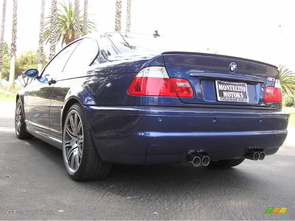 2004 M3 Coupe - Mystic Blue Metallic / Black photo #22