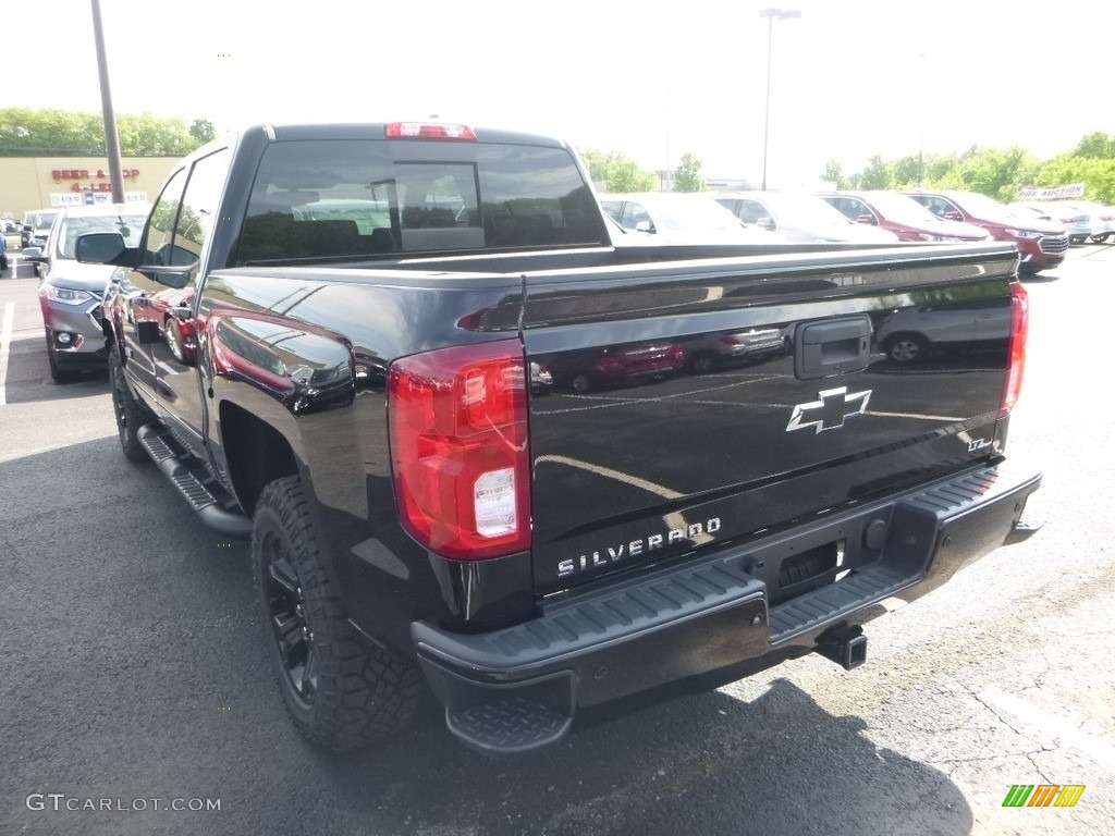 2018 Silverado 1500 LTZ Crew Cab 4x4 - Black / Jet Black photo #3