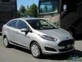 Ingot Silver Metallic - Fiesta S Sedan Photo No. 7