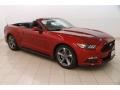 2015 Ruby Red Metallic Ford Mustang EcoBoost Premium Convertible  photo #1