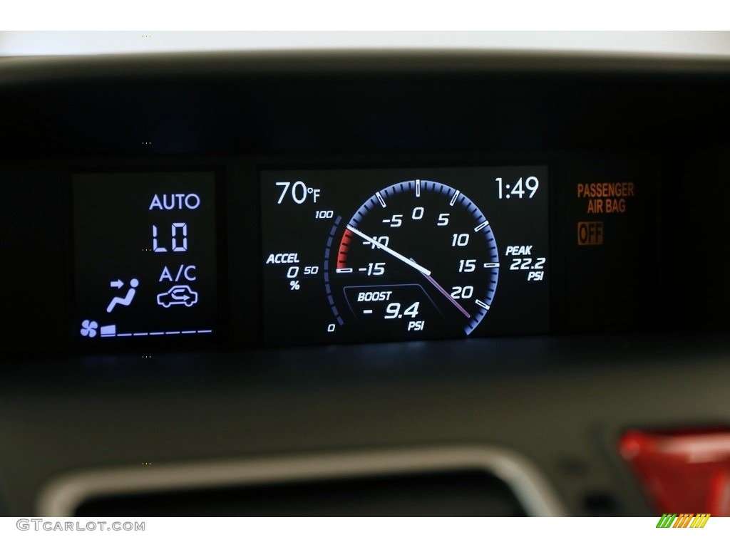 2016 Subaru WRX Limited Gauges Photo #127335785