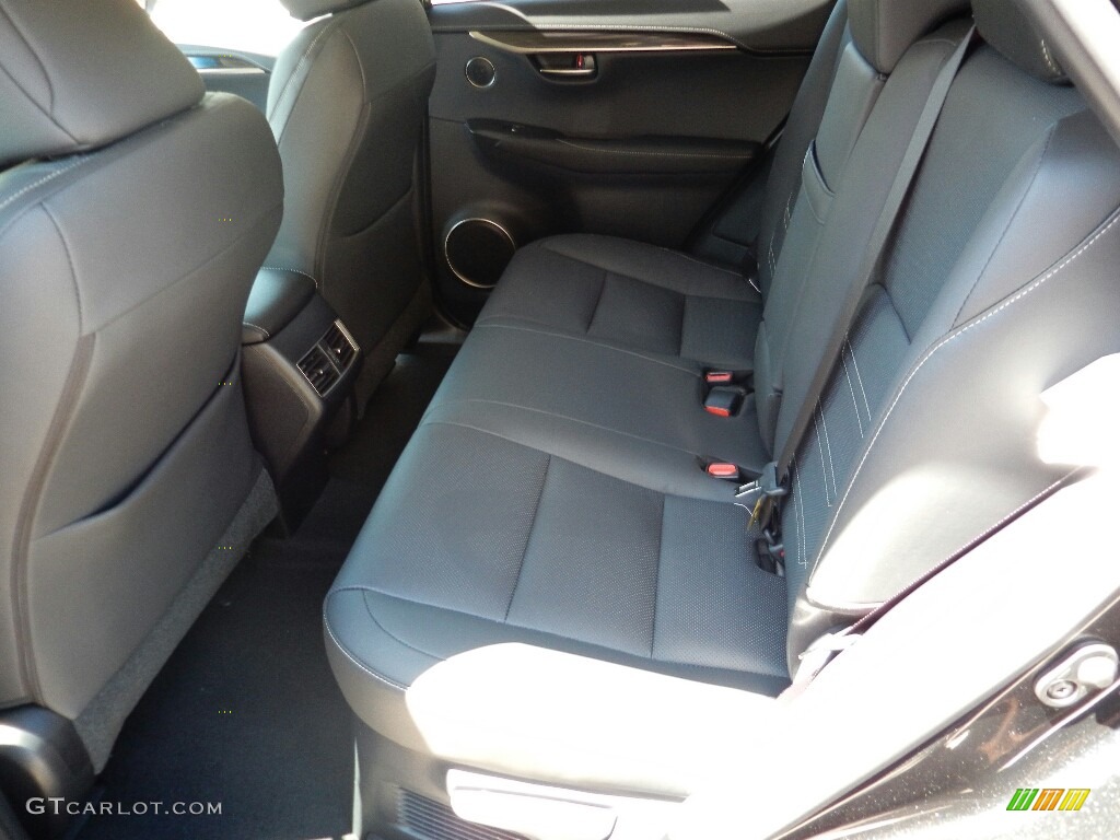 Black Interior 2018 Lexus NX 300h Hybrid AWD Photo #127337311