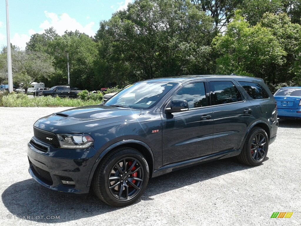 2018 Durango SRT AWD - Bruiser Gray / Red/Black photo #1