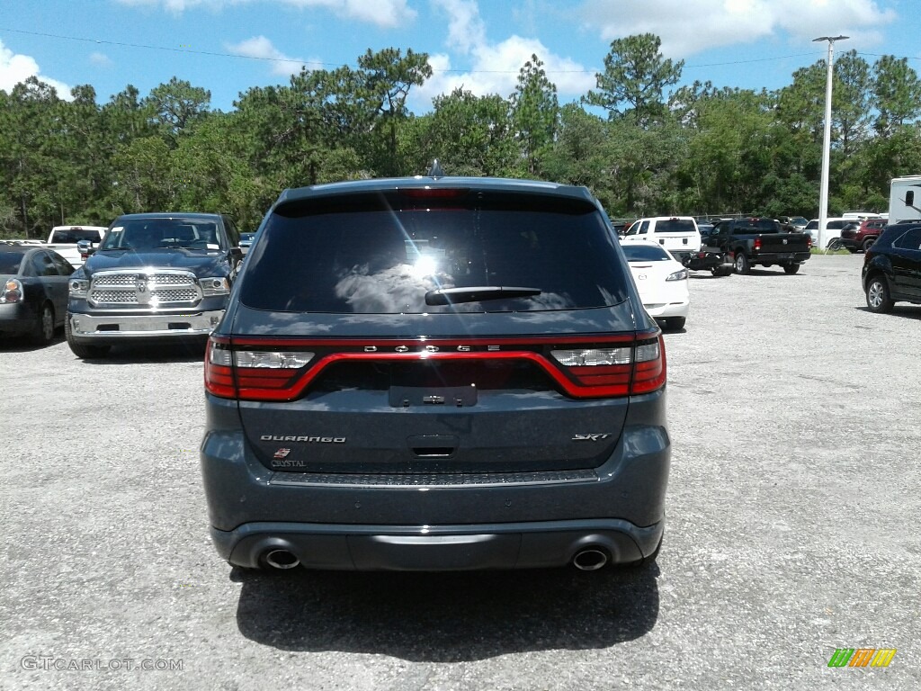 2018 Durango SRT AWD - Bruiser Gray / Red/Black photo #4