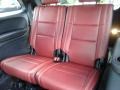 2018 Dodge Durango Red/Black Interior Rear Seat Photo